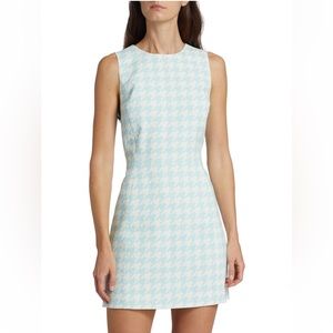 Alice and Olivia Clyde Houndstooth Dress | Size 6